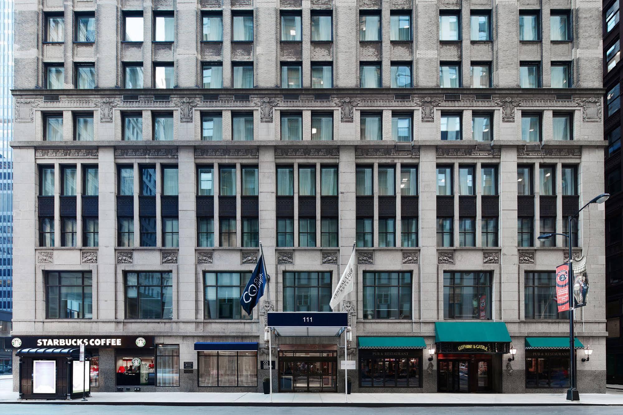 Central Loop Hotel Chicago Exterior foto